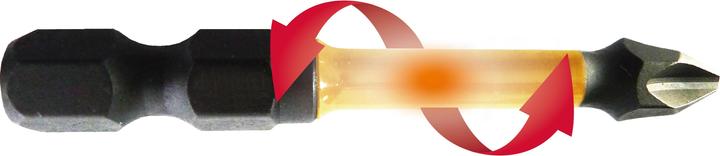 Actual product image Gedore 666-042 Torsion bit set SL+PR+PH+PZ+TX 42 pieces (Cross Pozidriv PZ, Cross Phillips PH)