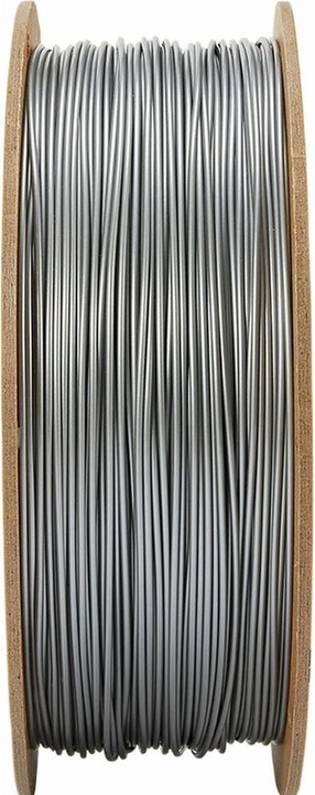 Produktbild Polymaker PolyLite PETG Silver 1.75mm 1kg (PETG, 1.75 mm, 1000 g, Silber)