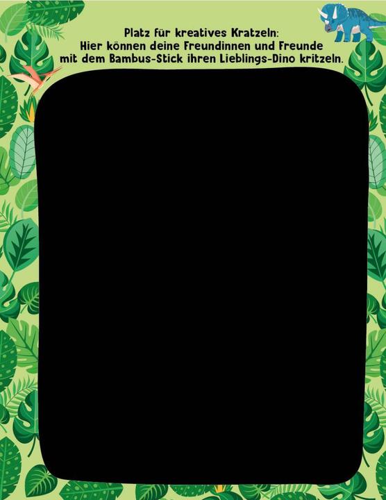 Actual product image Kritzel-Kratzel-Buch Meine Schulfreunde (Dinos)