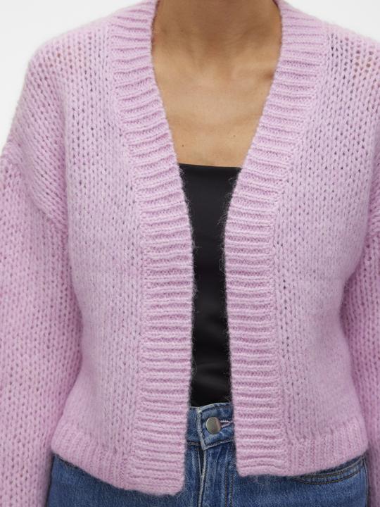 Produktbild Vero Moda V-Ausschnitt Ballonärmel Strickjacke Strickjacke (M)