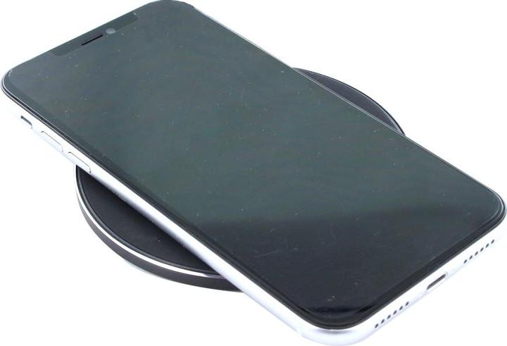 Produktbild cyoo Basic Wireless Lade Pad - Weiss - Ladegerät Qi Standard induktiv Kabellos