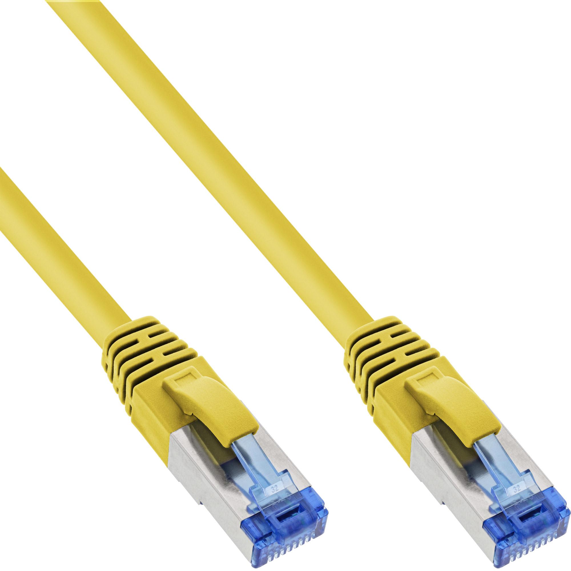 InLine Patchkabel Cat.6A, S/FTP (PiMf), 500MHz (S/FTP, CAT6a, 2 m), Netzwerkkabel