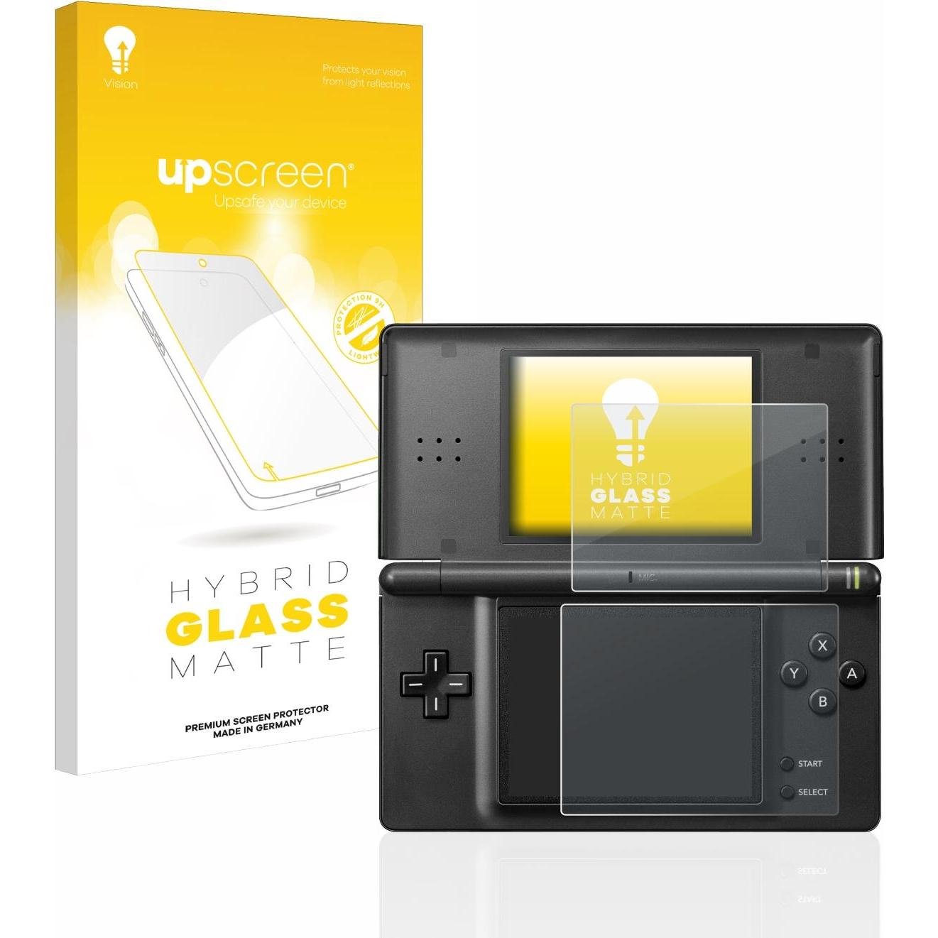 upscreen Schutzglas Schutzfolie Displayschutz Display Schutz Glas Panzer Folie matt (DSi XL), Weiteres Gaming Zubehör, G...