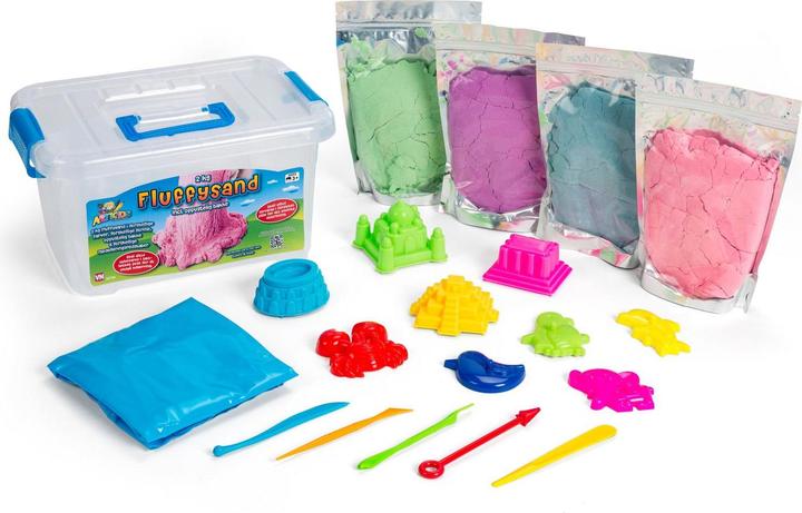 Produktbild ArtKids Magic Fluffy Sand - Large bucket set