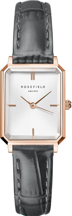 Immagine prodotto Rosefield Orologio da polso Octagon XS Bianco Grigio Pelle Oro Rosa