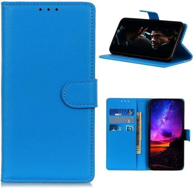 Actual product image MU Classic Litchi Leather Bookcover Series (Realme 7)