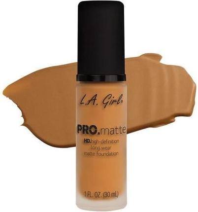 L.A. Girl LA Girl PRO.matte HD Long Wear Matte Foundation GLM671 Ivory GLM680 Golden Bronze (Golden Bronze, Ivory)