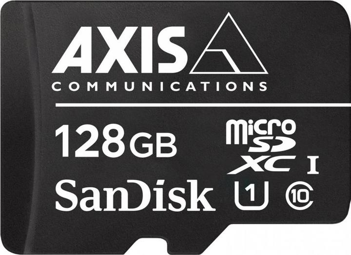 Productafbeelding Axis Bewakingskaart 128 GB (128 GB, microSDXC, SD, U1, UHS-I)