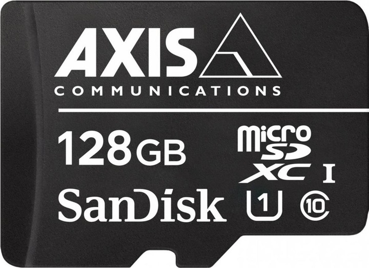 Image du produit Axis Carte de surveillance 128 GB (128 Go, microSDXC, SD, U1, UHS-I)