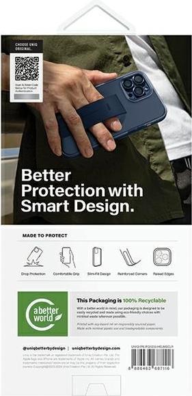 Actual product image Uniq etui Heldro Mag iPhone 15 Pro 6.1" Magclick Charging przeźroczysty/lucent clear (Apple iPhone 15 Pro)