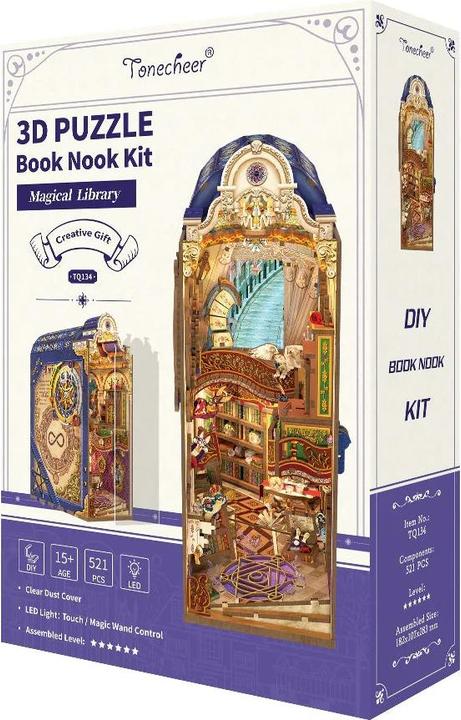 Actual product image Tonecheer Magical Library - Book Nook