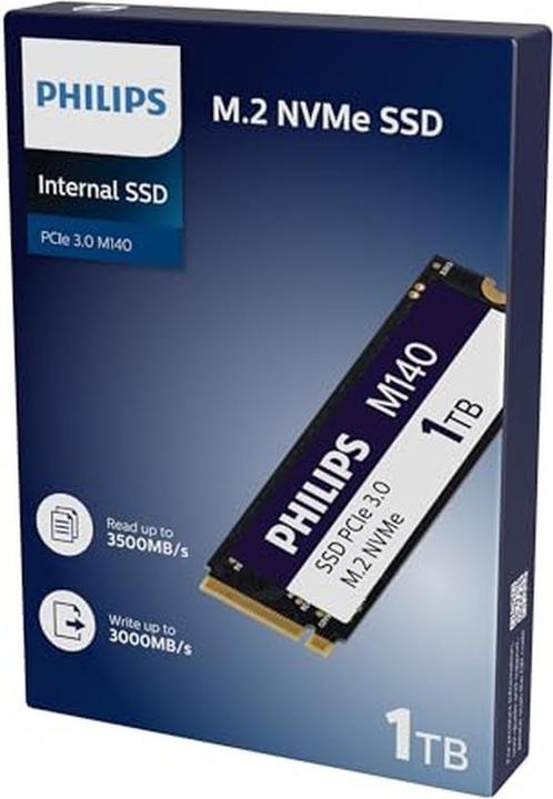 Actual product image Philips Internal SSD M.2 1TB 2280 R/W 3500/2800 (1000 GB, M.2 2280)