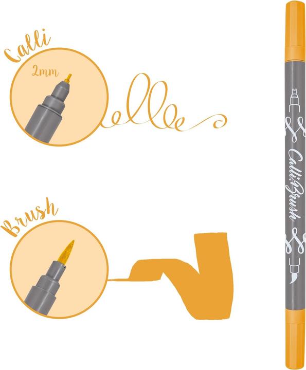 Actual product image Online Calibrush Pen (Yellow, 1 x)
