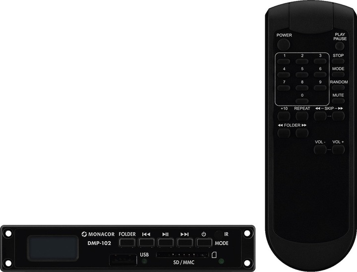 Monacor DMP102 MP3Player installation module