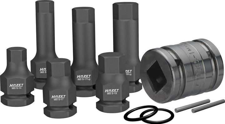 Productafbeelding HAZET Set schroevendraaierbits (14 mm, 17 mm, 19 mm, 24 mm)