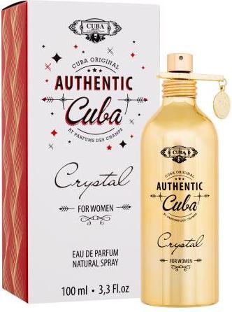 Actual product image Cuba Authentic Crystal (Eau de parfum, 100 ml)