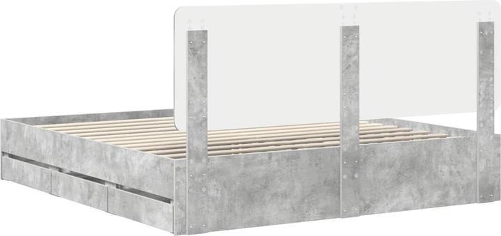 Actual product image vidaXL Moderner Bettrahmen (200 x 200 cm)