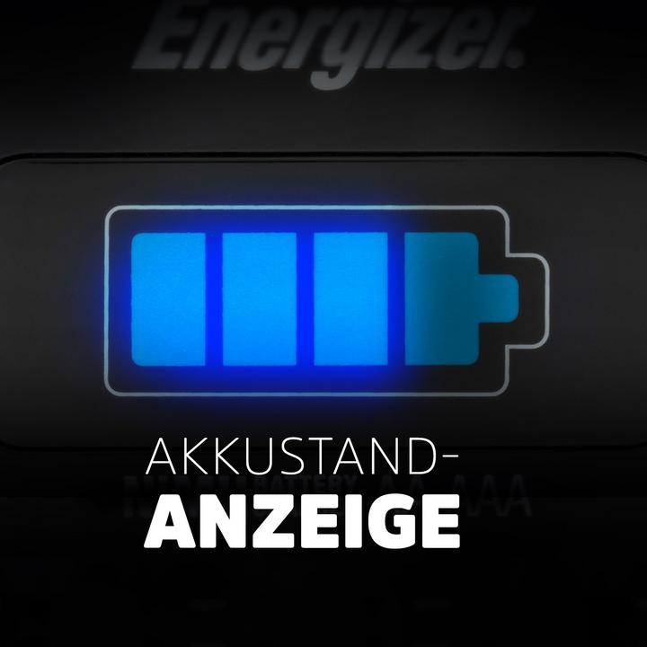 Image du produit Energizer Recharge 1 heure (4 pcs, AA, AAA, 2300 mAh, Piles rechargeables + chargeur)