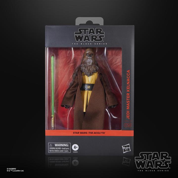 Actual product image Hasbro Star Wars: The Acolyte Black Series Actionfigur Jedi Master Kelnacca 15 cm