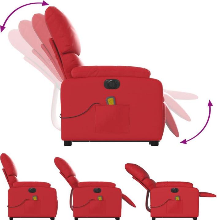Produktbild vidaXL Massagesessel mit Aufstehhilfe