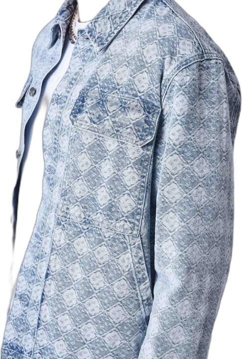 Produktbild Project X Paris Jeansjacke mit geometrischem Muster (M)