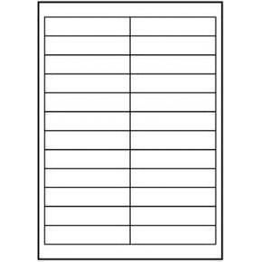 Logo, Etichette, Etykiety A4, matowe, białe, 10 szt.