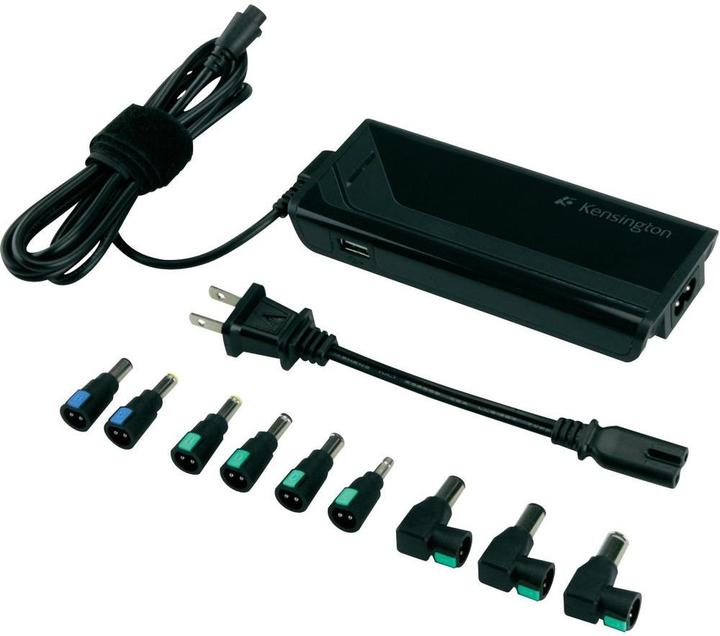 Image du produit Kensington Adaptateur secteur pour ordinateur portable avec USB (90 W)