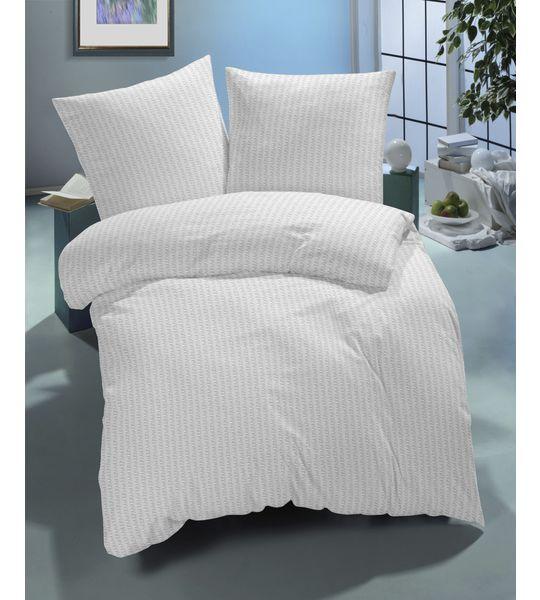Produktbild Flair Seersucker Uni (Bettwäsche Set, 200 x 210 cm, 65 x 65 cm)