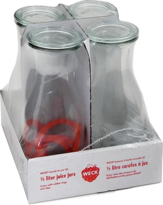 Produktbild Weck Saftflasche (4 Stk., 0.50 l)