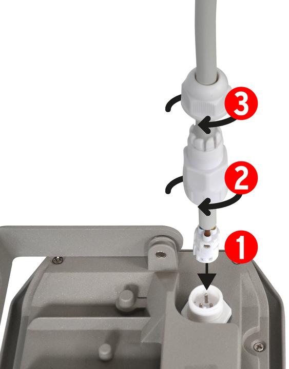Immagine prodotto Brennenstuhl Faretto LED AL 2050 (20W, 2080lm, 3000K, IP44, proiettore LED per montaggio a parete con luce (2080 lm)