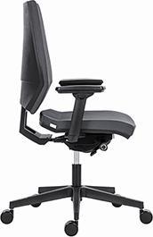 Produktbild Powerton ERGO SIMA Ergonomischer Bürostuhl, grau (43 - 51 cm)