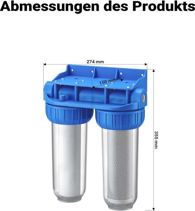 Produktbild Naturewater Doppelfilter (2x)