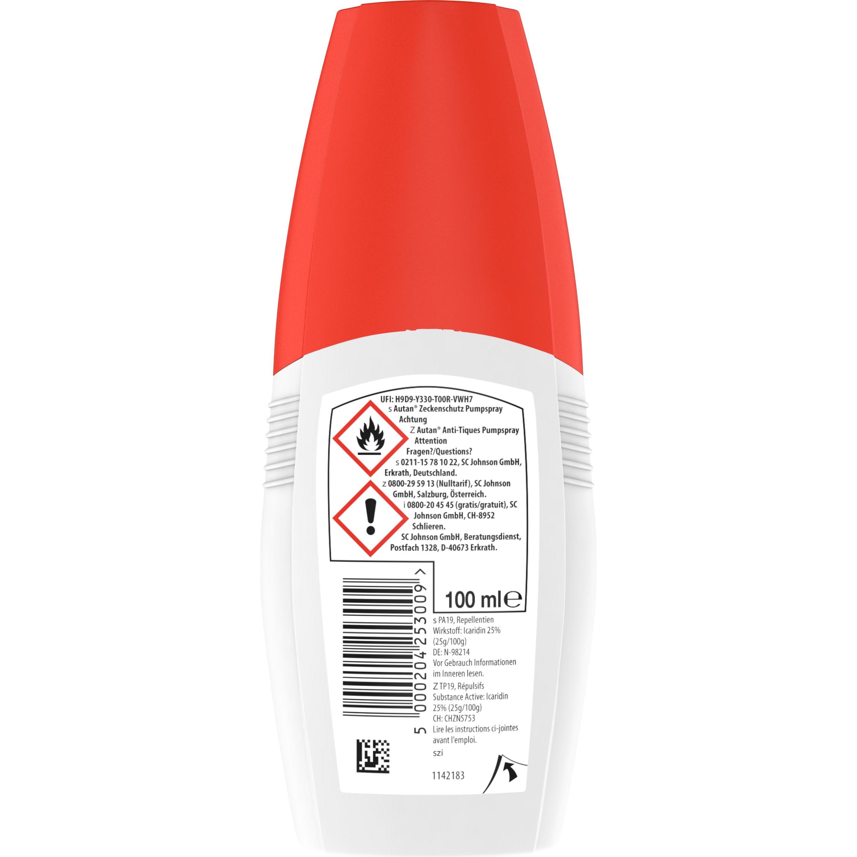 Thumbnail - Autan, Insektenschutzmittel, Protection Plus Zeckenschutz (100 ml)