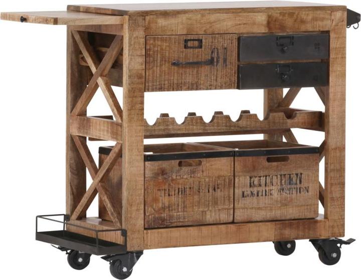 Actual product image Gutmann Warehouse serving trolley