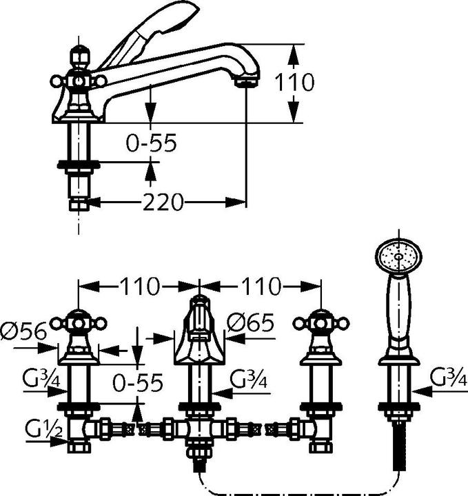 Produktbild Kludi Adlon 515250520