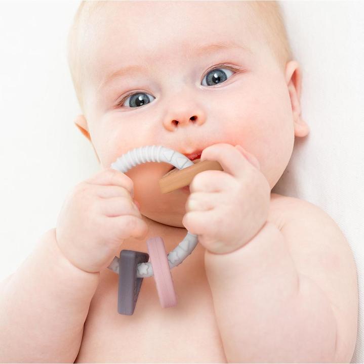 Actual product image Haakaa Silicone Teething Ring (6 Months)