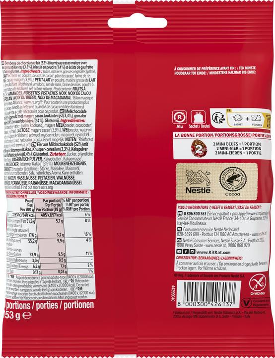 Actual product image Nestlé Easter Mini Eggs (153 g)