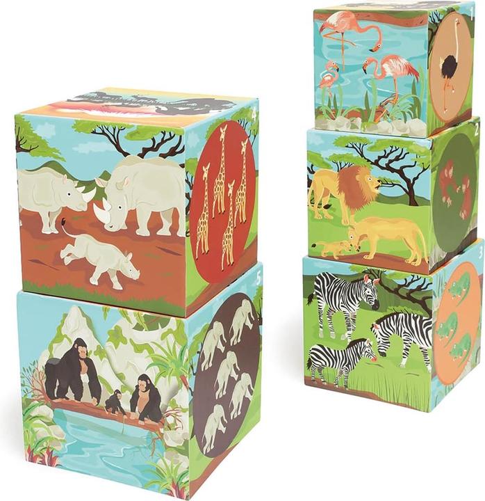 Produktbild Scratch Jumbo Pyramide Savanne