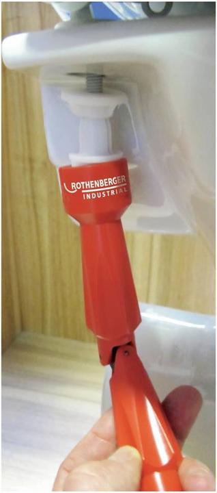 Image du produit Rothenberger Clé de montage de siège de WC industriel 036040E