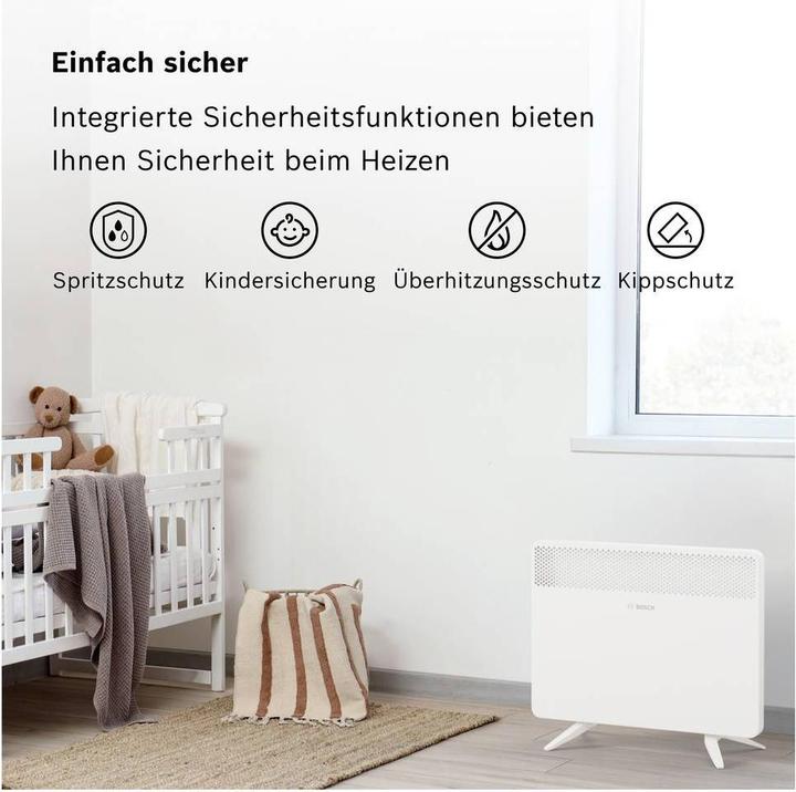 Produktbild Bosch Hausgeräte Heat Convector HC 4000-15 Thermotechnik Heat Convector HC 4000- (1500 W)