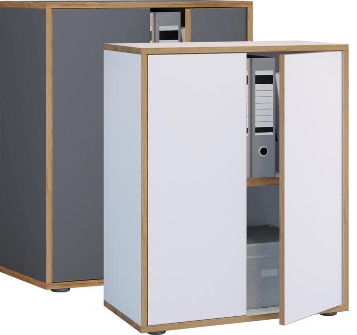 Actual product image VCM Office cupboard sideboard Salia 2-compartment B60 (60 x 33 x 74 cm)