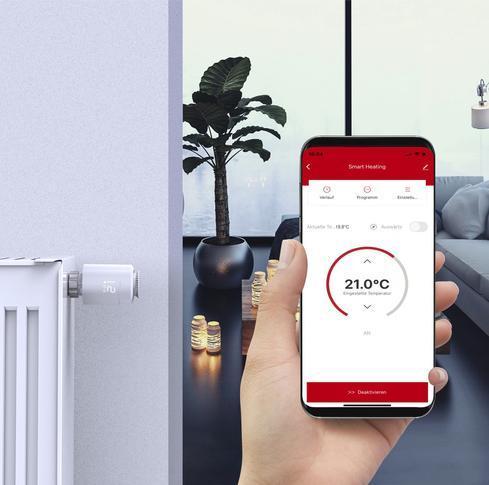 Produktbild Hama Smartes Heizkörperthermostat, Erweiterung für WLAN-Heizungssteuerung