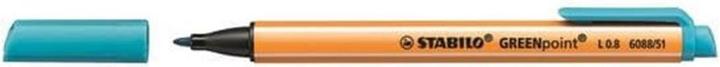 Produktbild STABILO GREENpoint umweltfreundlicher Filzschreiber (Turquoise, 1 x)