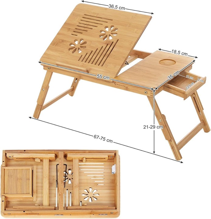 Immagine prodotto Songmics Laptop Desk