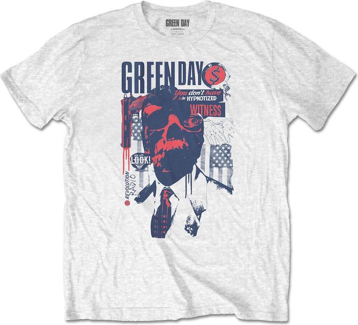Produktbild Green Day Erwachsene Patriot Witness T-shirt (XL)
