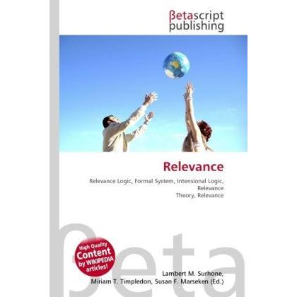 Relevance, Fachbücher