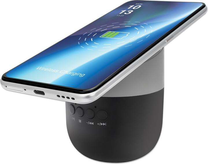 Image du produit Manhattan Enceinte Bluetooth® Sound Science avec chargeur à induction (3 h, Fonctionnement sur piles)