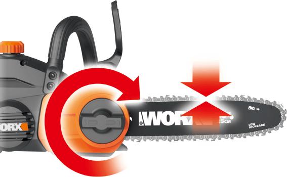 Produktbild Worx WG322E.9 (Akku Kettensäge)