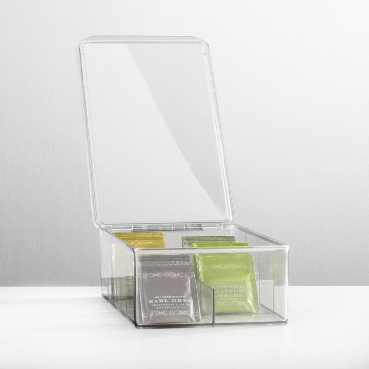 Produktbild MDesign Küchen-Organizer Teebox-Set (2 Stück, 8 Fächer)