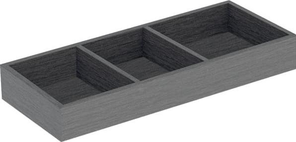 Produktbild Geberit VariForm Schubladeneinsatz H-Unterteilung, Höhe 6,2 cm (15 cm)